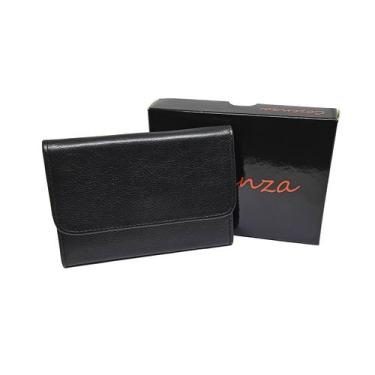 Imagem de Carteira Feminina Couro Legitimo Pequena Porta Cartão, Rg - Cosenza, N