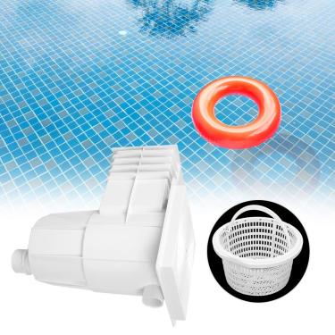 Imagem de Material plástico, limpador de piscina, ferramenta prática de limpeza de piscina, comercial de piscina para piscina mais limpa