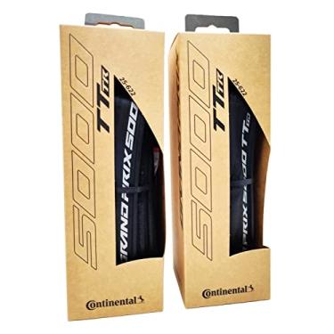 Imagem de Continental Grand Prix 5000 TT TR Timetrial Tubeless Ready - 700 x 25 - Preto - Conjunto de 2 pneus