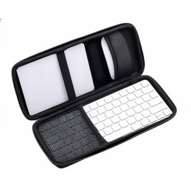 Imagem de inDomit Capa rígida compatível com teclado Apple Magic + Magic Trackpad + Apple Magic Mouse