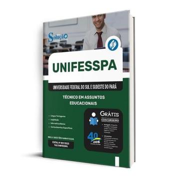 Imagem de Apostila UNIFESSPA  - Técnico em Assuntos Educacionais - Editora Soluç