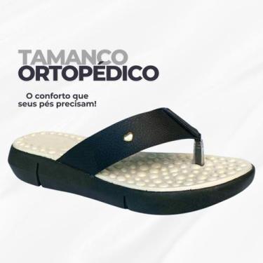 Imagem de Tamanco Ortopédico para Esporão Uniflex Original, 37, Preto, Preto