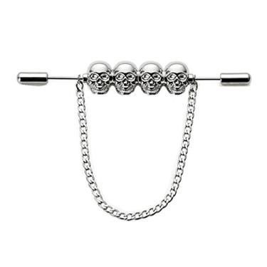 Imagem de Broche de lapela para homens, alfinetes de gravata para homens, alfinetes de lapela masculinos para casamento, alfinetes de lapela dourados para ternos chapéus, cachecóis, alfinetes de chapéu de prata