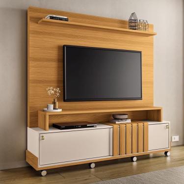 Imagem de Home Painel Theater Bold Sala Tv Até 65 Polegadas Cinamomo/off White
