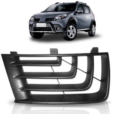 Imagem de Grade radiador sandero stepway 2008 2009 2010 2011 preto - SP ACESSÓRI
