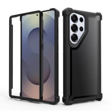 Imagem de Asuwish Capa de telefone para Samsung Galaxy S25 Ultra 5G Capa robusta à prova de choque à prova de quedas, proteção de corpo inteiro, híbrida, resistente, camada dupla, celular Cel S25Ultra 25S S 25