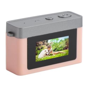 Imagem de 1080p Câmera de Alta Definição Em Miniatura Câmera de Vídeo Digital Câmera Pequena Câmera Pequena para Campus (Rosa)