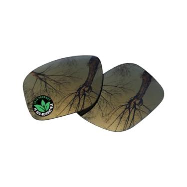 Imagem de Raydi Lentes de reposição de policarbonato para óculos de sol Ray-Ban Meta Wayfarer RW4006 50 mm - Bronze Dourado espelhado - Polarizado