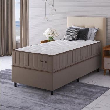 Imagem de Conjunto Colchão Mola Ensacada E Base Box Solteiro 67x88x188cm Noha Yescasa Pérola