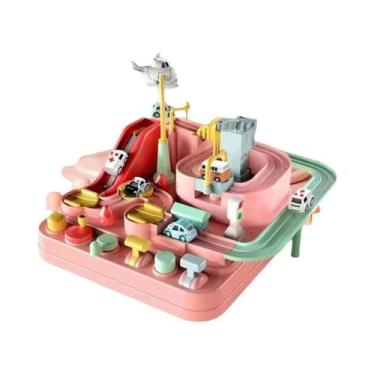 Imagem de Trem de Brinquedo Interativo com Pista de Corrida - Modelo de Ferrovia