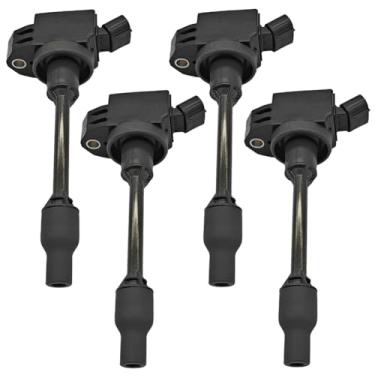 Imagem de EPSIRMP Bobinas De Ignição Uf848 4 Peças Compatíveis Com Toyota Camry 2018-2021, Corolla 2019-2021, Rav4 2019-2020, Lexus Ux200 2019, 1.8L 2.0L 2.5L Substitui # 9091902276 90919A2009 90919C2009