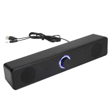 Imagem de Barras De Para Televisão,Alto-Falante com Aumento Automático de Volume - de Sem Fio com Graves Profundos e Aumento de Volume para Projetor, Jogos, Computador de Mesa, TV, Computador Portátil