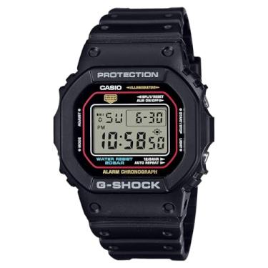 Imagem de G-Shock Relógio Casio Digital Série 5600 com pulseira de resina preta - DW5600RL-1, Preto, Casual
