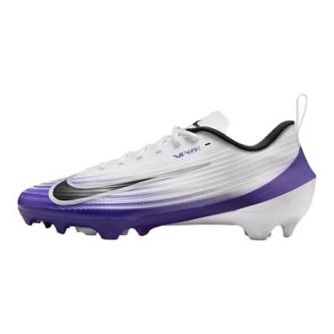 Imagem de Nike Chuteiras de futebol Vapor Speed 3 (HM8849-101, branco/roxo/prata metálico/preto), Branco/Roxo Court/Prata Metálica/Preto, 39