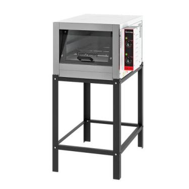 Imagem de Forno Lastro Elétrico Gastromaq Epóxi 45cm Porta Basculante 220V FLE 4