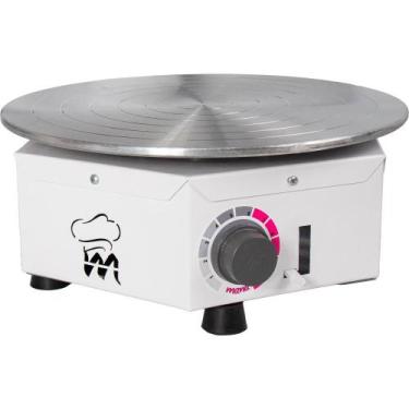 Imagem de Bailarina Elétrica Maná Para Bolos Bivolt 30cm Branca BEM-30