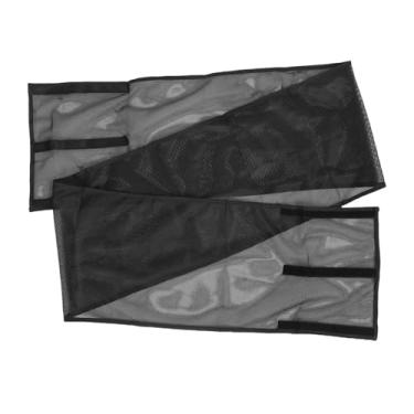 Imagem de Pssopp Stroller Sunshade Net, 4 Side Stroller Net Cover Acessórios Sombrinha Respirável Ajustável para Viagens Diárias (102 * 13 polegadas)