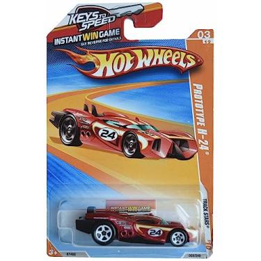 Imagem de Hot Wheels Prototype H-24, Track Stars 3/12 [red] Keys to Speed Card
