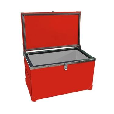 Imagem de Caixa Térmica Catfer 90 Litros (Vermelho)