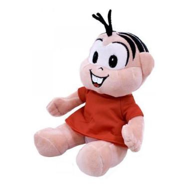 Imagem de Mônica De Pelúcia Sentada - Turma Da Mônica - Original 26cm - FOFFYLAN