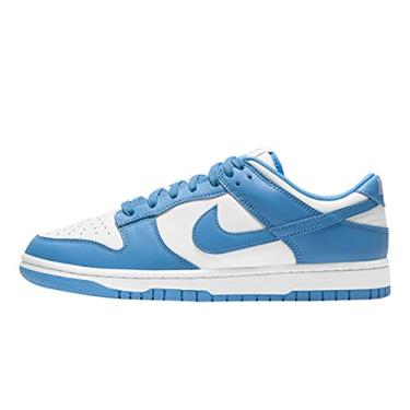 Imagem de Nike Tênis masculino Dunk Low, Branco/azul universitário/branco, 45