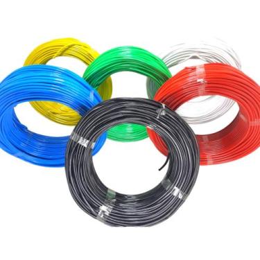 Imagem de Fio 6mm 100m Eletrico Flexivel Com 100mts - Cabo Flex, Branco