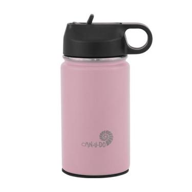 Imagem de Garrafa Térmica de Inox Parede Dupa 350ml Kids - Com Canudo - Can.u.do