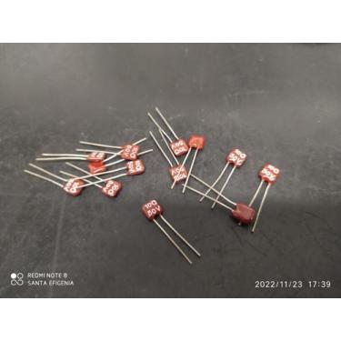 Imagem de 1x Capacitor Mica Prata 10pf/50v Tolerancia 1pf Cm00 Icl