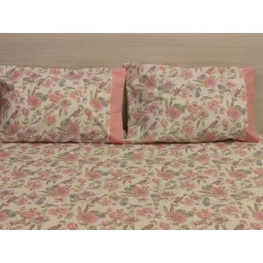 Imagem de Jg De Lençol Cama Box Casal 3peças 180 Fios - Lu Enxovais, Verde