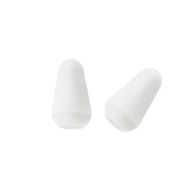 Imagem de DIAO79NI Tampa métrica básica de 3,7 mm para guitarra elétrica estilo Strat/Stratocaster, branco (conjunto de 2)