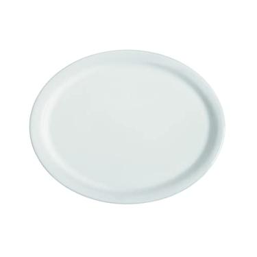 Imagem de Germer, Travessa oval em porcelana, modelo Iguaçu, refratária, Rasa P, Branco