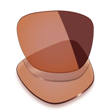 Imagem de Mryok Lentes de substituição UV400 para óculos inteligentes Ray-Ban RW4012 Wayfarer (geração 2) 53 mm, polarizada HD, proteção UV, resistente a impactos e ajuste perfeito - laranja fotocrômico