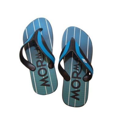 Imagem de Chinelo Masculino Mormaii Neocycle III Dedo REF: 12304, Preto, Azul, B
