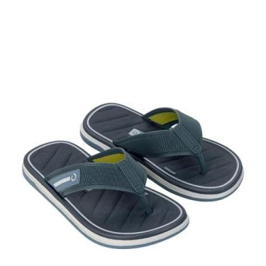 Imagem de Chinelo Infantil Cartago Malaga Sport Dedo REF: 12309, Branco azul, 31