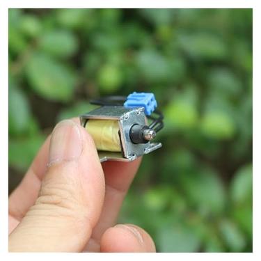 Imagem de Bloqueio de controle eletrônico 10 mm x 13 mm eletroímã CC 3,7 V 5 V tipo de quadro traço de bloqueio eletromagnético 3 mm DWBPGVUN