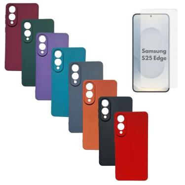 Imagem de Capa + Pel Hidrogel Compativel Para Samsung Galaxy S25 Edge - Db