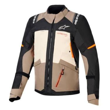 Imagem de Jaqueta Alpinestars Andes V4 Drystar Cinza Bege e Preto, 3G