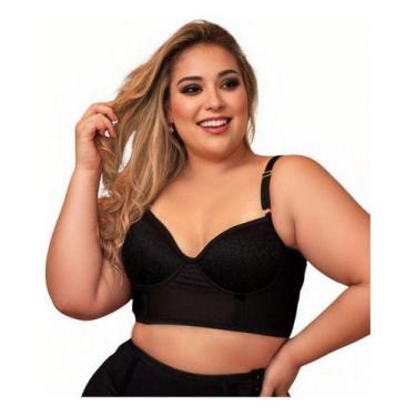 Imagem de Sutiã Sustentação Reforçado Anti Alérgico Pós Cirúrgico Plus Sheila Ci
