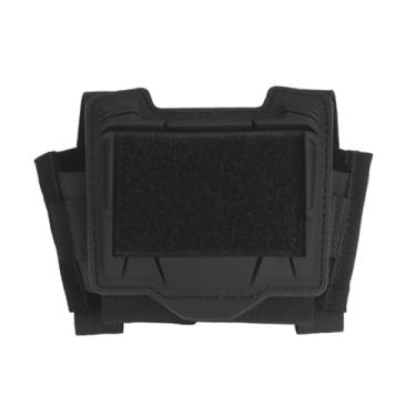 Imagem de Pacote de bateria de capacete, bolsa de peso impermeável para capacete com corda de fixação elástica para caça ao ar livre