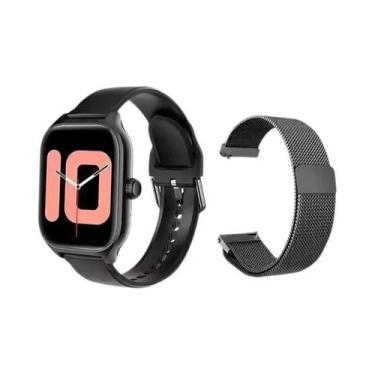 Imagem de Relógio Inteligente Masculino Android IOS Bluetooth Monitor De Chamada