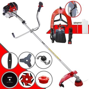 Imagem de Roçadeira Toyama Rt43-l 2t 1,7hp + Faca 2p 6p 80d E Trimmer