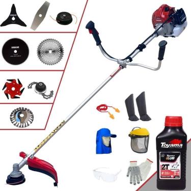 Imagem de Roçadeira 8 Em 1 Bcj521l 52cc 2,5hp + Epi + Óleo Toyama 2t