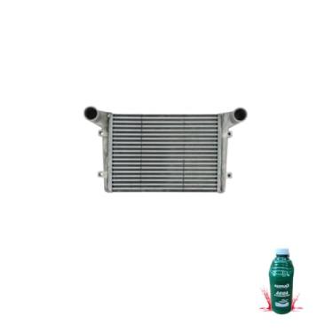Imagem de Kit Radiador Intercooler Ford Cargo 815E/915E + Aditivo Paraflu Rosa 1LT + Água Desmineralizada 1LT