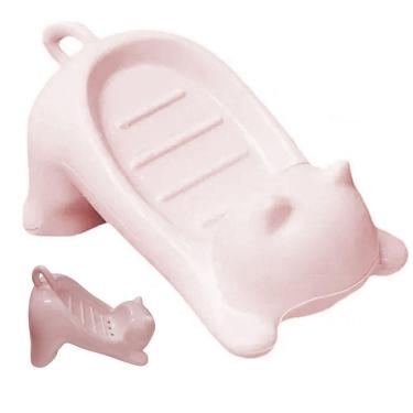 Imagem de Saboneteira Porta Sabonete Gatinho Gato Lavabo Banheiro Pia Bancada Mesa Box Enfeite Divertido Decoraçao