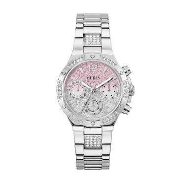 Imagem de Relógio Guess Feminino Harlow Gw0950l1 Prata