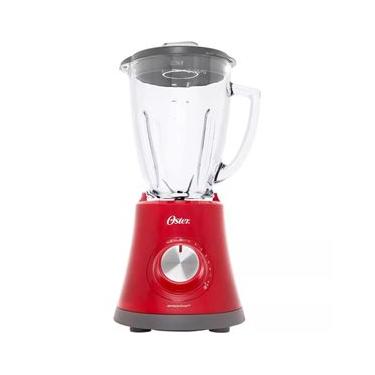 Imagem de Liquidificador Oster Super Chef RR8 Vermelho com Copo de Vidro 750W e 8 Velocidades