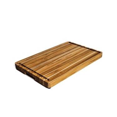 Imagem de Tábua De Churrasco Toronto 55X35x35mm Madeira Teca - Monte Novo