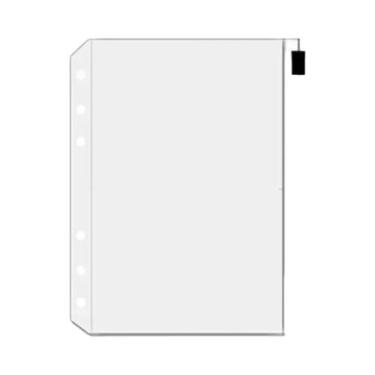 Imagem de Capa De Caderno Transparente A5 A6 A7 Com Zíper Para Caderno De Folhas