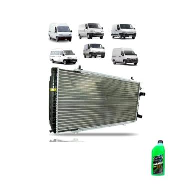 Imagem de Kit Radiador Ducato/Boxer/Jumper 2.5 Com Aditivo Radiador Paraflu Verde