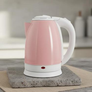 Imagem de Chaleira Elétrica Rosa em Aço Inox 1,8L – Fast Boil 1000W